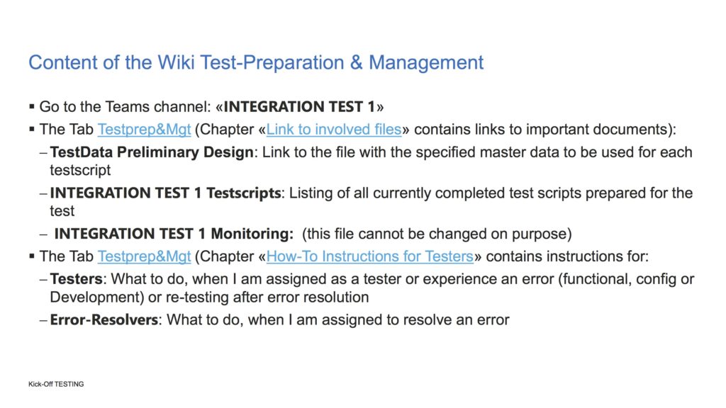 integration testing